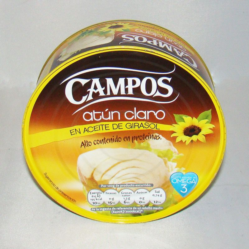 ATUN CLARO EN ACEITE DE GIRASOL RO-900 12/900ml